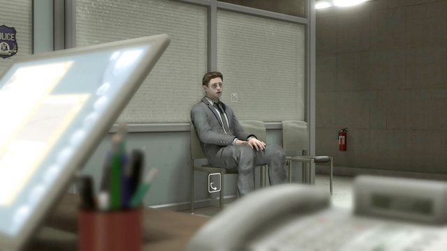 Ponudź się chwilę, choć jest to nieco absurdalne w grze - Witaj, Norman! (Welcome, Norman!) | Opis przejścia Heavy Rain - Heavy Rain - poradnik do gry