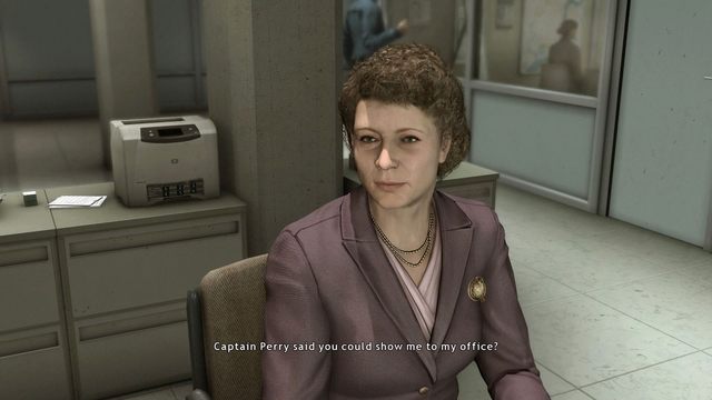 Porozmawiaj z sekretarką, która zaprowadzi cię do biura - Witaj, Norman! (Welcome, Norman!) | Opis przejścia Heavy Rain - Heavy Rain - poradnik do gry