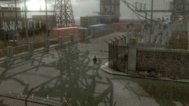 Obejdź budynek od lewej i przejdź przez otwór w siatce - Motyl (The Butterfly) | Opis przejścia Heavy Rain - Heavy Rain - poradnik do gry