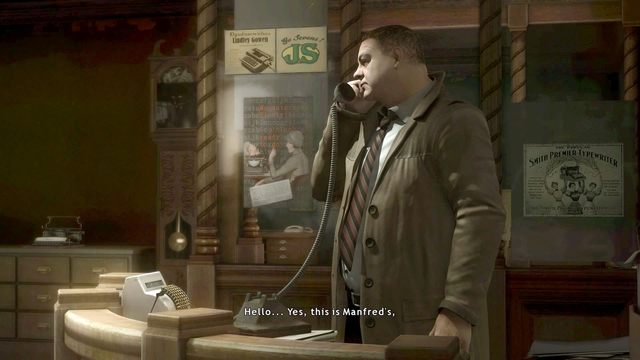 Odbierz czarny telefon, w tym samym miejsc znajdziesz za chwilę lupę - Manfred | Opis przejścia Heavy Rain - Heavy Rain - poradnik do gry