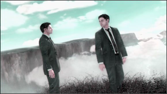 Epilog ten zakłada, że Norman pogrąża się w cybernetycznym świecie i następnie przedawkowuje narkotyki w wyniku czego umiera - Po drugiej stronie lustra (Smoking Mirror) | Epilogi Heavy Rain - Norman - Heavy Rain - poradnik do gry