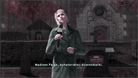 Epilog ten zakłada, że Madison zginęła w trakcie swojego dziennikarskiego śledztwa - Śmierć bohaterki (Dead Heroine) | Epilogi Heavy Rain - Madison - Heavy Rain - poradnik do gry