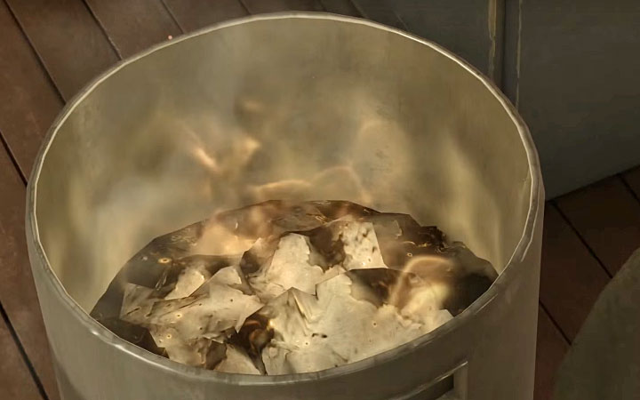 Scena ta nie zawiera interaktywnych momentów i nie podejmuje się w niej żadnych decyzji - Zabójca z origami (Origami Killer) | Opis przejścia Heavy Rain - Heavy Rain - poradnik do gry