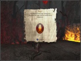 Ostatnią magię (Suicide Fruit) otrzymamy od Matki Dantego w siódmym kręgu - Magia w Dantes Inferno | Porady ogólne - Dantes Inferno - poradnik do gry