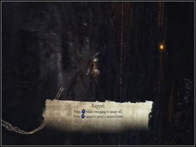 Podejdź do liny i opuść się na sam jej koniec - Opis przejścia - Limbo (2) | Kompletny opis przejścia Dantes Inferno - Dantes Inferno - poradnik do gry