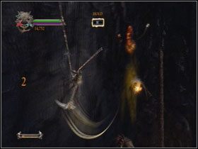 Opuść się na koniec liny i przeskocz na drabinę - Opis przejścia - Limbo (2) | Kompletny opis przejścia Dantes Inferno - Dantes Inferno - poradnik do gry