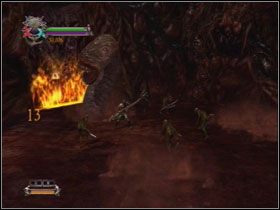 Wpadniesz do lokacji, w której oprócz standardowych sługusów Lucyfera spotkasz obrzydliwe robaki - Opis przejścia - Gluttony (1) | Kompletny opis przejścia Dantes Inferno - Dantes Inferno - poradnik do gry