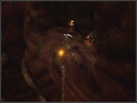 Z drabiny zeskocz na linę - Opis przejścia - Gluttony (2) | Kompletny opis przejścia Dantes Inferno - Dantes Inferno - poradnik do gry