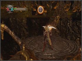 Doskoczysz do niego z krawędzi ścieżki, którą przyszedłeś - Opis przejścia - Greed (2) | Kompletny opis przejścia Dantes Inferno - Dantes Inferno - poradnik do gry