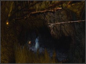 Wskocz na linę i przejdź po niej nad przepaścią - Opis przejścia - Greed (3) | Kompletny opis przejścia Dantes Inferno - Dantes Inferno - poradnik do gry