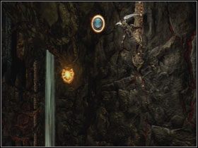 Przy świetlistej kuli jest drabina - Opis przejścia - Greed (5) | Kompletny opis przejścia Dantes Inferno - Dantes Inferno - poradnik do gry