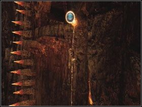 Rozbujaj linę i roztrzaskaj filar przy drewnianych balach - Opis przejścia - Anger (3) | Kompletny opis przejścia Dantes Inferno - Dantes Inferno - poradnik do gry