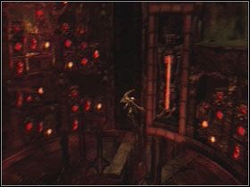 W komnacie znajduje się demon dog [relikwia Seal of Epicurius] i fontanna [srebrnik] - Opis przejścia - Heresy (3) | Kompletny opis przejścia Dantes Inferno - Dantes Inferno - poradnik do gry