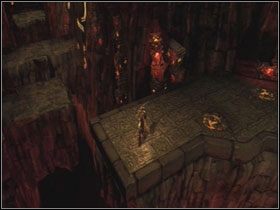 Dante musi uciekać z zawalającej się jaskini - Opis przejścia - Heresy (3) | Kompletny opis przejścia Dantes Inferno - Dantes Inferno - poradnik do gry