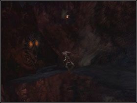 [srebrnik] Kilka kroków za Wergiliuszem znajduje się grota, do której musisz wskoczyć - Shores of Acheron | Sekrety Dantes Inferno - Dantes Inferno - poradnik do gry