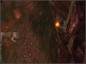 [relikwia Rain of Gluttony] Zeskocz z liny - Gluttony | Sekrety Dantes Inferno - Dantes Inferno - poradnik do gry