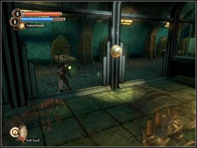 21 - Kiedy dobrniemy w okolice turreta, zaatakuje nas Alfa - Inner Persephone (2) | Opis przejścia BioShock 2 - BioShock 2 - poradnik do gry