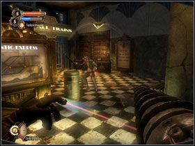 14 - Krótka scenka ukaże nam działanie nowego typu nitów, zastawiających pułapki - The Atlantic Express | Opis przejścia BioShock 2 - BioShock 2 - poradnik do gry