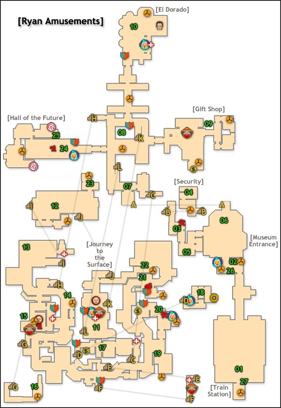 DANE POZIOMU - Ryan Amusements | Opis przejścia BioShock 2 - BioShock 2 - poradnik do gry