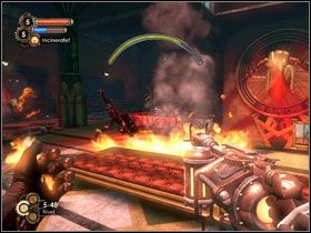 25 - Używamy naszej nowej mocy do usunięcia lodu blokującego pomieszczenie - Ryan Amusements | Opis przejścia BioShock 2 - BioShock 2 - poradnik do gry