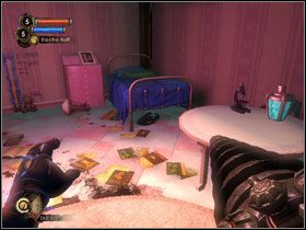 Na górę dostajemy się naturalnie uformowanymi schodami, które znajdziemy w jednym z pomieszczeń - Paupers Drop | Opis przejścia BioShock 2 - BioShock 2 - poradnik do gry