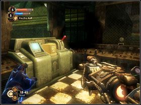 18 - Kolejną dziurę wykorzystujemy do szybkiego dostania się na pierwsze piętro - Paupers Drop | Opis przejścia BioShock 2 - BioShock 2 - poradnik do gry