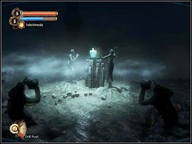 Pokój na południu otworzymy używając błyskawicy na zamku - Fontaine Futuristics | Opis przejścia BioShock 2 - BioShock 2 - poradnik do gry