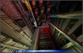 Wchodzimy do drzwi oznaczonych jako East/South Guard - Episode I - Temple - Obcy - Aliens vs Predator Classic 2000 - poradnik do gry