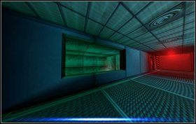 Po drugiej stronie podążamy ponownie w lewo przez drzwi - Episode II - Escape - Obcy - Aliens vs Predator Classic 2000 - poradnik do gry