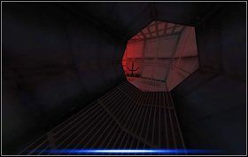 Nie wchodzimy na ściany - musimy najpierw wyłączyć wiatrak, rozwalając mechanizm poniżej - Episode IV - Gateway - Obcy - Aliens vs Predator Classic 2000 - poradnik do gry