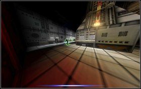 Z rury wypadamy przez pierwszy napotkany otwór - zabijamy 3 ludzi - Bonus II - Derelict - Obcy - Aliens vs Predator Classic 2000 - poradnik do gry