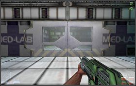 Zbiegamy na poziom drugi [1] i dochodzimy do centrum medycznego - Episode II - Colony - Marines - Aliens vs Predator Classic 2000 - poradnik do gry