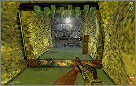 Przebiegamy przez hangar i udajemy się dalej następnym korytarzem - Bonus V - Waterfall - Marines - Aliens vs Predator Classic 2000 - poradnik do gry