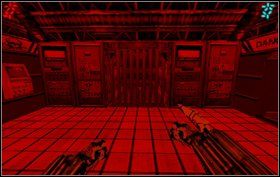 Biegniemy cały czas prosto tunelem aż dotrzemy do rozwidlenia przy którym zamieni się on w rurę - Episode III - Vaults - Predator - Aliens vs Predator Classic 2000 - poradnik do gry