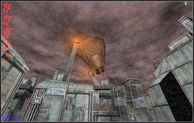 Idziemy odnogą w prawo pomiędzy lawą - uwaga, za zakrętem jest Marines z działkiem - Episode IV - Fury 161 - Predator - Aliens vs Predator Classic 2000 - poradnik do gry