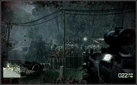 Po scence przerywnikowej wokół zaroi się od wrogów - Jądro ciemności | Opis przejścia Battlefield Bad Company 2 - Battlefield: Bad Company 2 - poradnik do gry