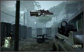 Obok baraków po prawej leży zasobnik z F2000 - Nie zostawiamy nikogo | Opis przejścia Battlefield Bad Company 2 - Battlefield: Bad Company 2 - poradnik do gry