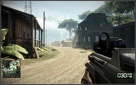 Po dotarciu na miejsce na drewniany mostek wjedzie Wodnik - Nie zostawiamy nikogo | Opis przejścia Battlefield Bad Company 2 - Battlefield: Bad Company 2 - poradnik do gry