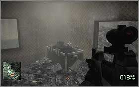 Po wejściu do miasta natkniesz się na gniazdo karabinu maszynowego - Przekaźniki (2) | Sekrety Battlefield Bad Company 2 - Battlefield: Bad Company 2 - poradnik do gry