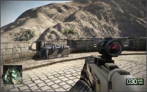 (4 ) Przekaźnik znajduje się na wieży, ponad stacją bazową Charlie - Przekaźniki (2) | Sekrety Battlefield Bad Company 2 - Battlefield: Bad Company 2 - poradnik do gry