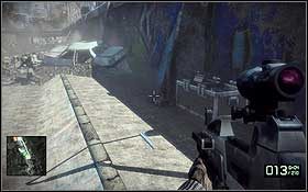 Drugi i trzeci przekaźnik znajdziesz w kanale, do którego wejdziesz po ostrzale moździerzowym - Przekaźniki (3) | Sekrety Battlefield Bad Company 2 - Battlefield: Bad Company 2 - poradnik do gry