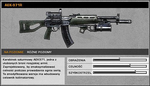 9 - Charakterystyka broni (1) | Bronie Battlefield Bad Company 2 - Battlefield: Bad Company 2 - poradnik do gry