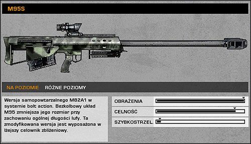 1 - Charakterystyka broni (2) | Bronie Battlefield Bad Company 2 - Battlefield: Bad Company 2 - poradnik do gry