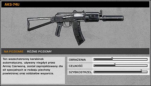 2 - Charakterystyka broni (2) | Bronie Battlefield Bad Company 2 - Battlefield: Bad Company 2 - poradnik do gry