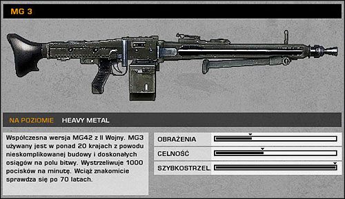 10 - Charakterystyka broni (2) | Bronie Battlefield Bad Company 2 - Battlefield: Bad Company 2 - poradnik do gry