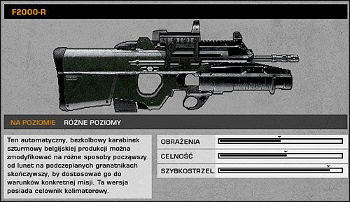 5 - Charakterystyka broni (3) | Bronie Battlefield Bad Company 2 - Battlefield: Bad Company 2 - poradnik do gry