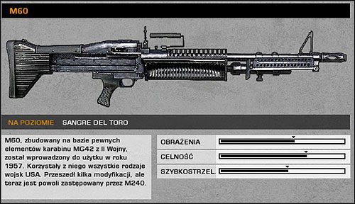 6 - Charakterystyka broni (3) | Bronie Battlefield Bad Company 2 - Battlefield: Bad Company 2 - poradnik do gry