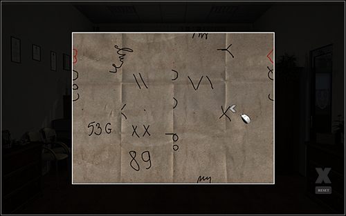 Następnie kliknij przy X, po prawej (strzałka w prawo) - Biuro terenowe FBI - Bronx, Nowy Jork (cz. 2) - Opis przejścia - 20.10.2009 - Art of Murder: Karty Przeznaczenia - poradnik do gry