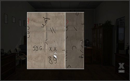 Następnie przy XX, u dołu (strzałka w górę) - Biuro terenowe FBI - Bronx, Nowy Jork (cz. 2) - Opis przejścia - 20.10.2009 - Art of Murder: Karty Przeznaczenia - poradnik do gry