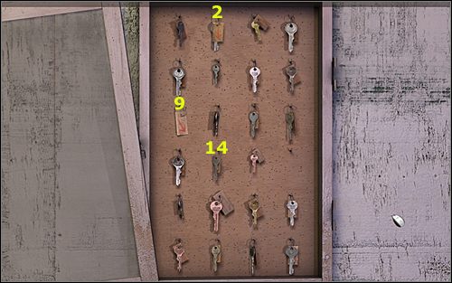 Wyjmij z szafki wszystkie klucze - Lunapark - New Jersey (cz. 2) - Opis przejścia - 20.10.2009 - Art of Murder: Karty Przeznaczenia - poradnik do gry